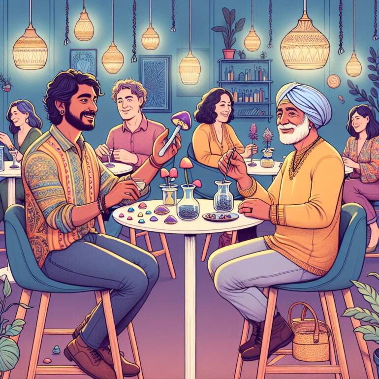 Randka w Denver z mikrodawkami grzybów halucynogennych dla singli