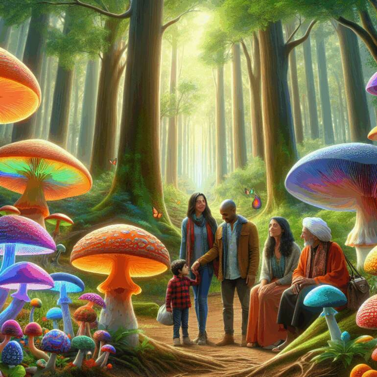 Rośnie liczba Amerykanów korzystających z grzybów halucynogennych, twierdzą naukowcy z Kolorado