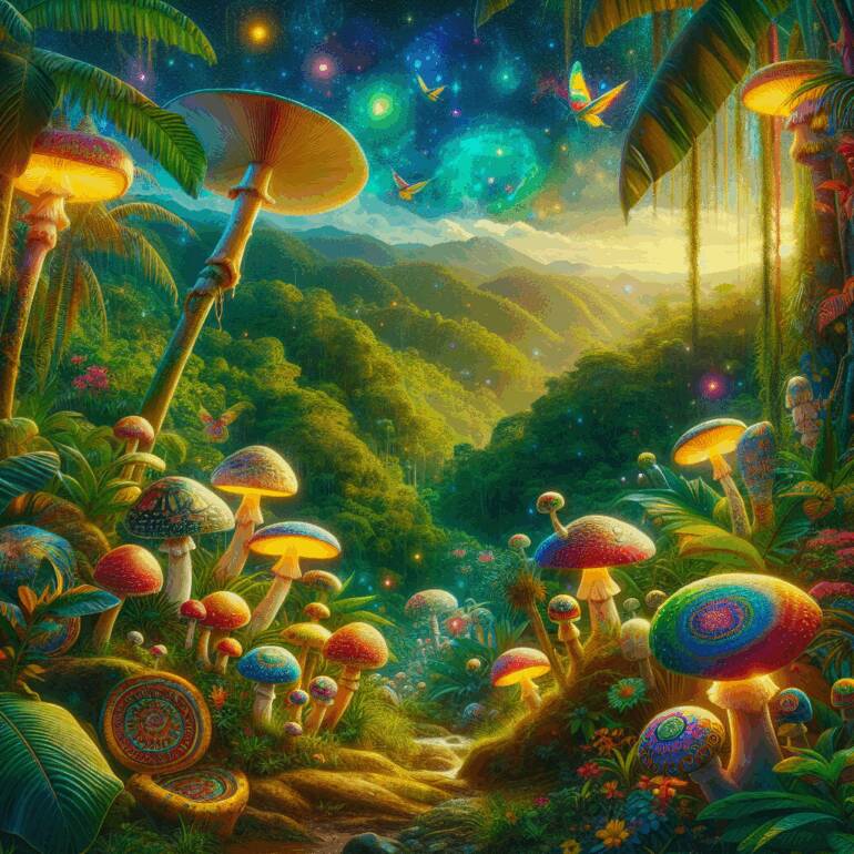 Stosowanie grzybów halucynogennych w Kolumbii – aktualny stan