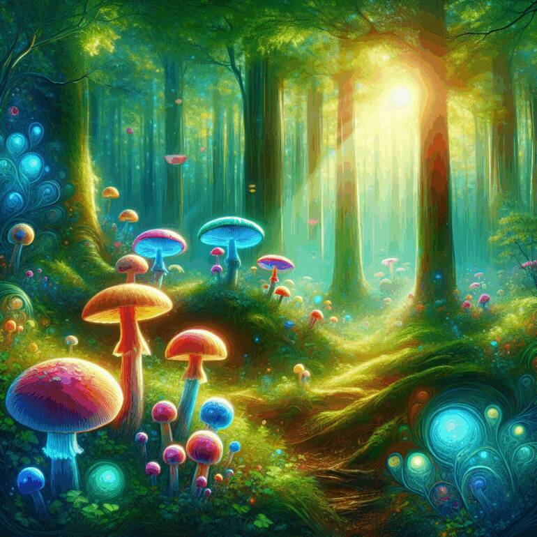 Jak grzyby halucynogenne wpływają na funkcjonowanie mózgu