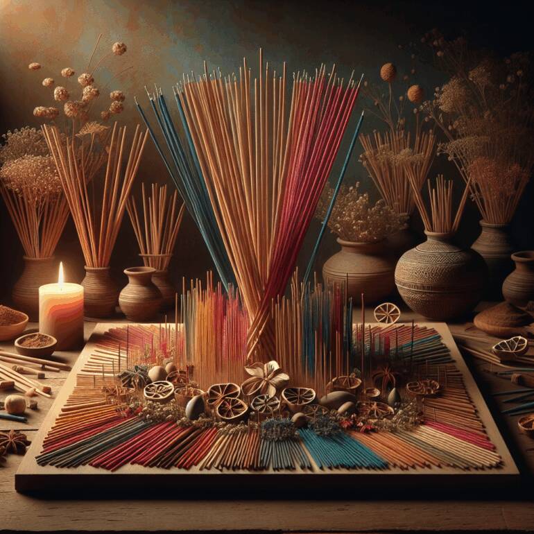 Naturalne aromatyzujące kadzidełka w ofercie Mykology