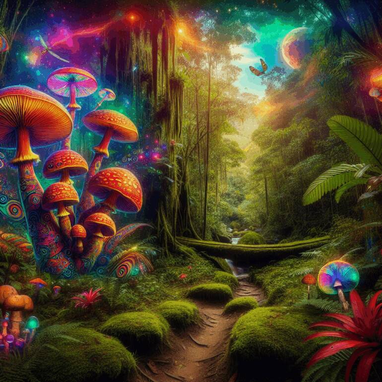 Psychodeliczne grzyby w Kolumbii: aktualny stan i wyzwania