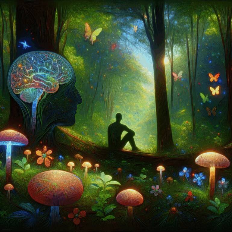 Rośnie zagrożenie dla zdrowia psychicznego z powodu używania grzybów halucynogennych