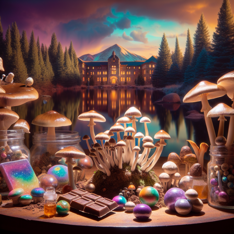 Brak słodyczy w ośrodkach psylocybinowych w Kolorado