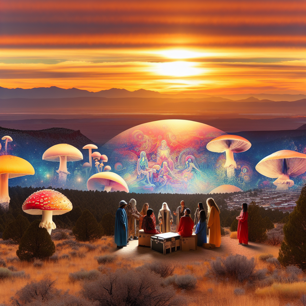 Nowy Meksyk planuje wprowadzenie programu medycznego psilocybinowego rok wcześniej z powodu dużego zainteresowania