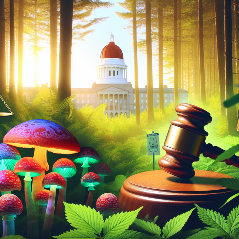 Propozycja dekriminalizacji „magicznych grzybów” zyskuje poparcie w Maine