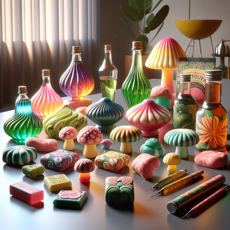 TRE House: Najlepsze produkty z grzybów halucynogennych i THC