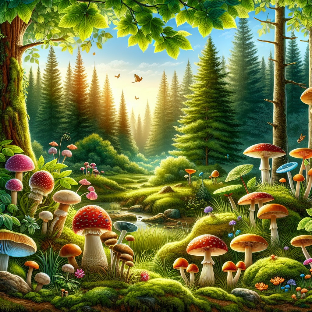 Magiczne grzyby: Odkryj ich naturalne miejsca występowania