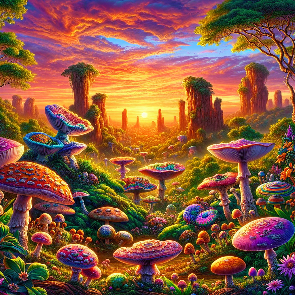 Odkrycie najbliższego krewnego magicznego grzyba w Afryce