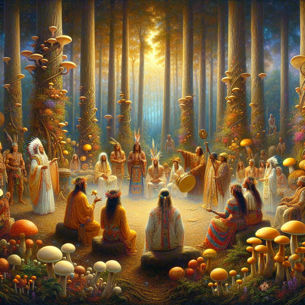 Magiczne grzyby w ceremoniach: historia i ich odkrycia