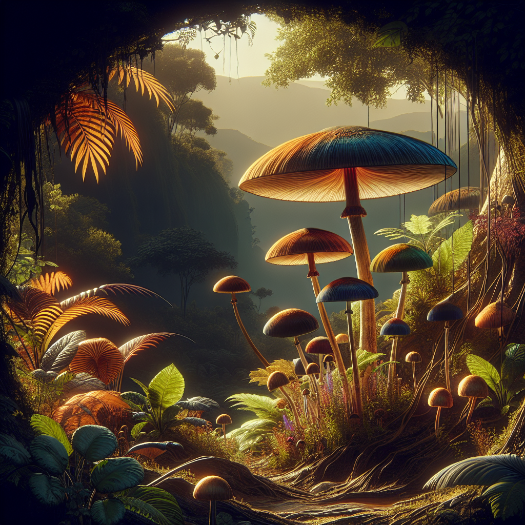 Psilocybe Natalensis – Odkrywanie Magicznych Grzybów z Afryki