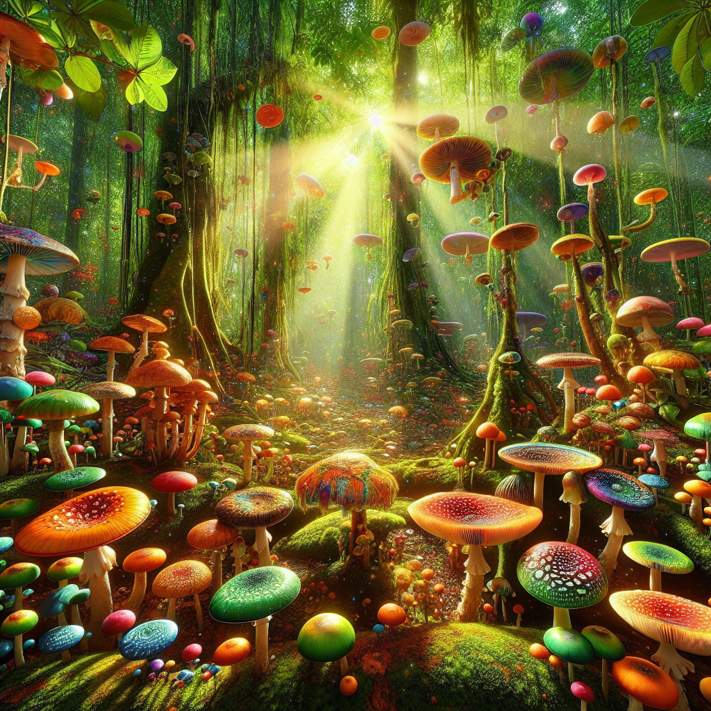 Nowe magiczne grzyby odkryte w Afryce to nieznany gatunek nauce