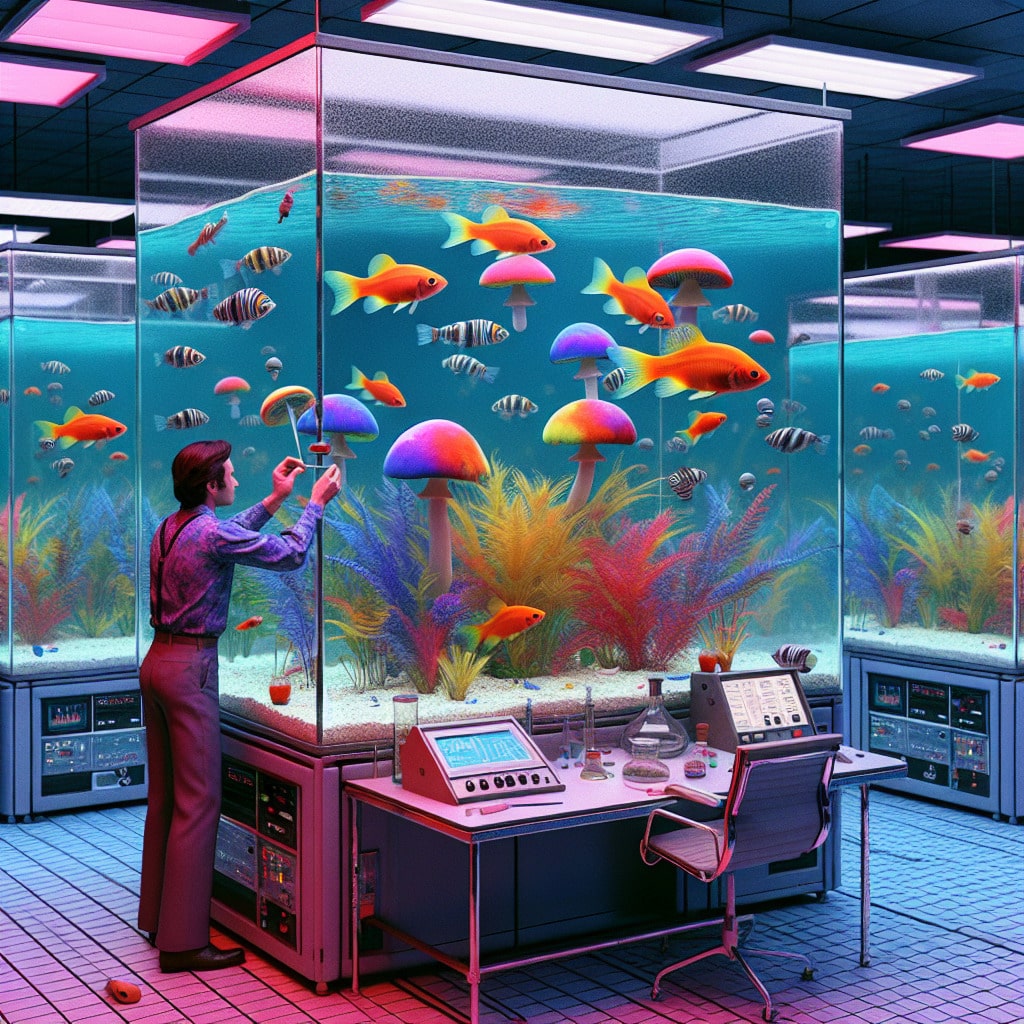 Dr Kawashima bada wpływ psychedelików na zebrafishy
