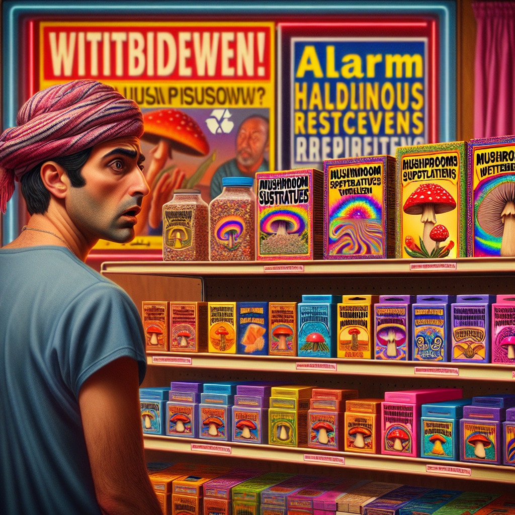 Alternatywy magicznych grzybów wycofane w USA, chory pacjent w SD