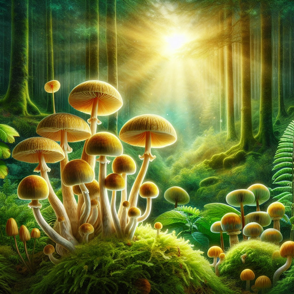 Czarująca Łysiczka Kubańska: Odkryj Psilocybe Cubensis