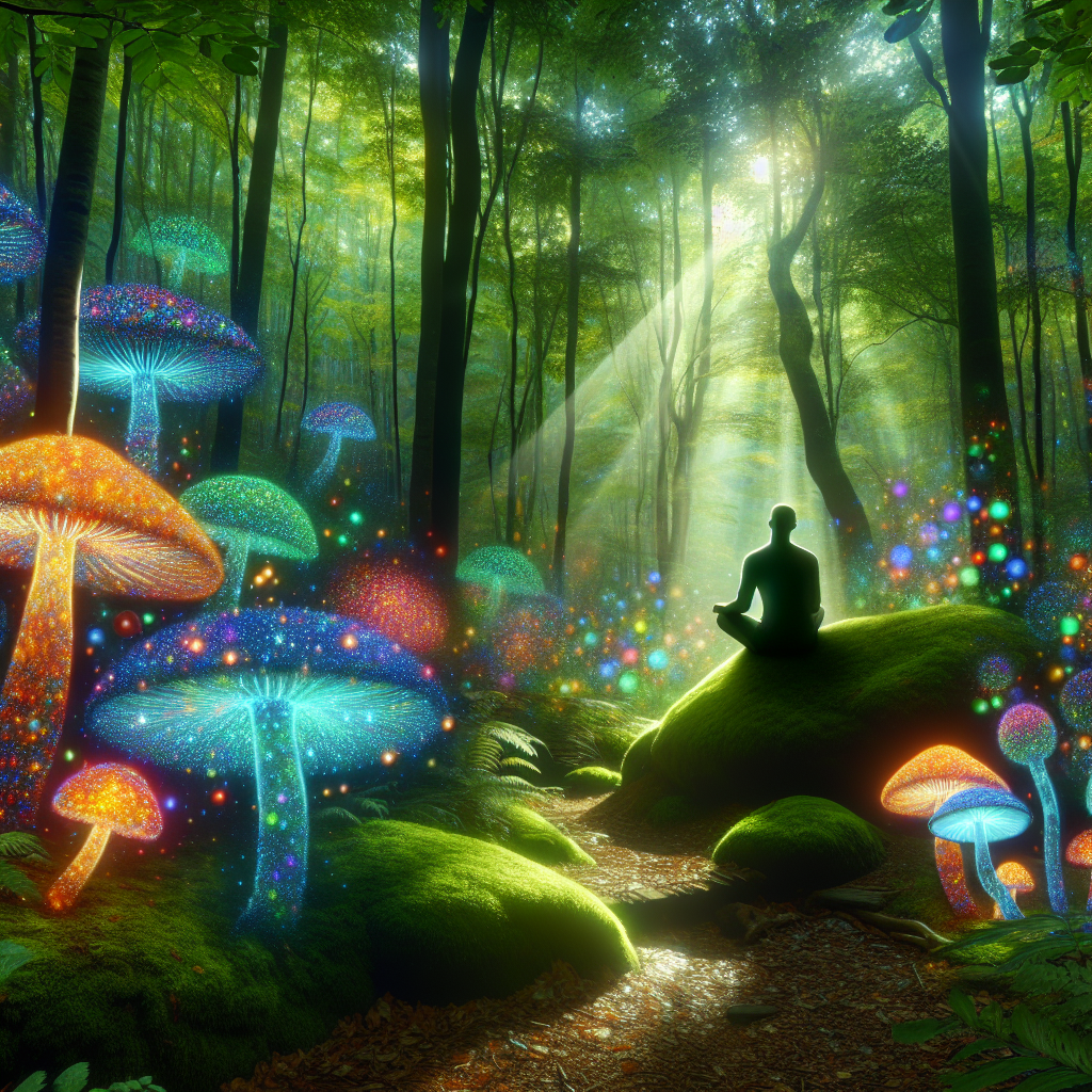 Eksperymentowanie z magicznymi grzybami w celu poprawy zdrowia psychicznego